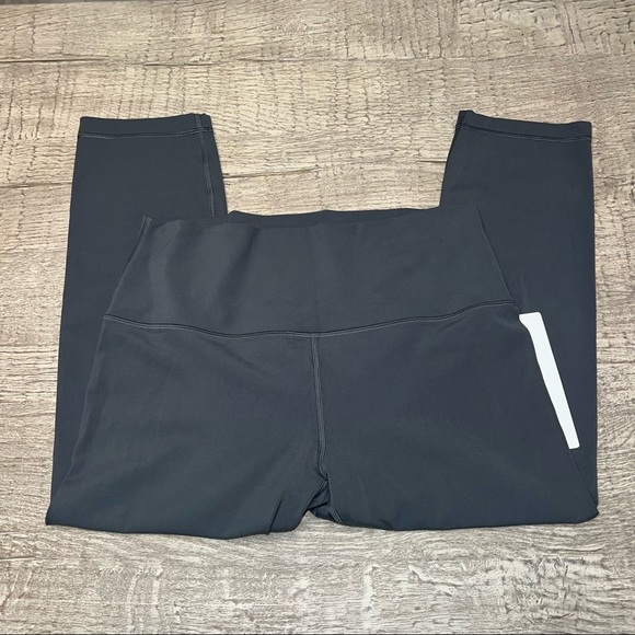 Lululemon Align High Rise Crop 21” size 12 Graphite Grey GGRE - Picture 6 of 10